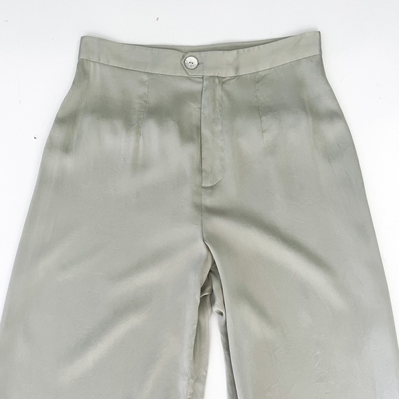 Elegant Women's High-Waisted Pants in Gray - Picture 2 of 6